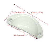 Load image into Gallery viewer, KAK 2PCS Retro Metal Kitchen Drawer Cabinet Door Handle And Furniture Knobs Handware Cupboard Antique Brass Shell Pull Handles